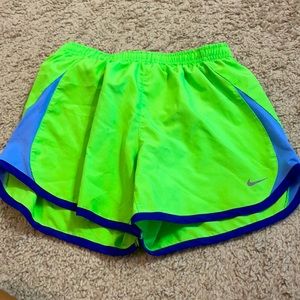 Nike better world neon shorts